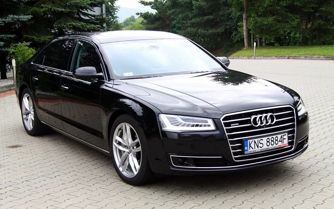 Audi A8 cena 179000 przebieg: 131000, rok produkcji 2015 z Grodków małe 67
